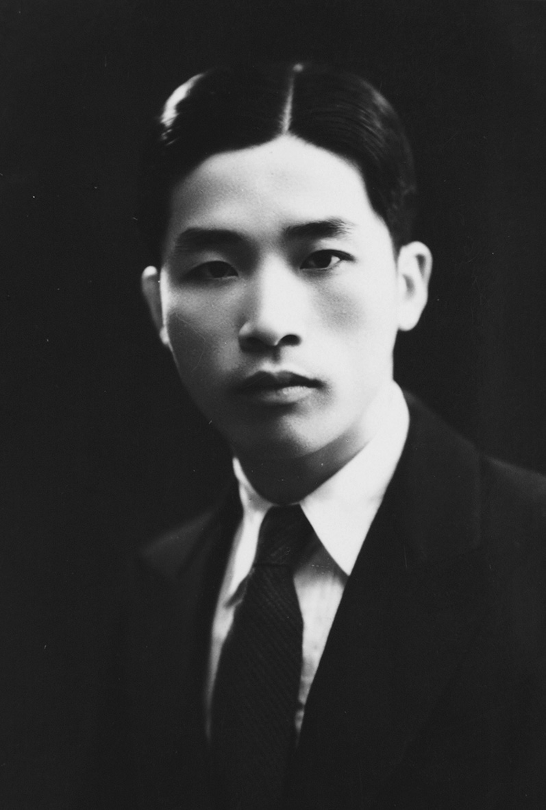 青年时期的邵度先生 - 摄于1935年