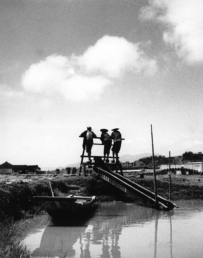 Irrigating with Waterwheels