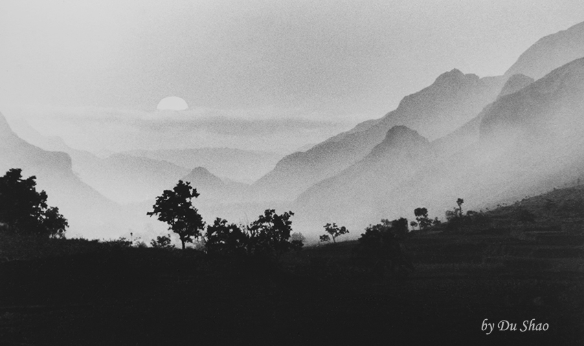 Mountains Greeting Morning Sun